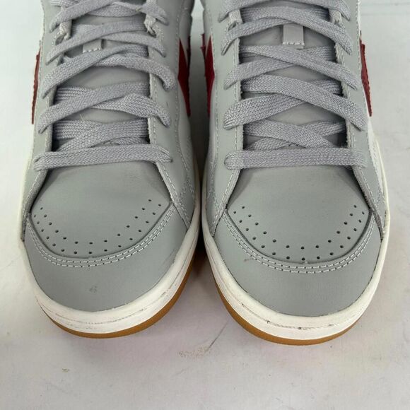 Converse Pro Blaze Classic Leather Suede Shoes US 9 Mens Gray Low Top Sneakers - Picture 10 of 15